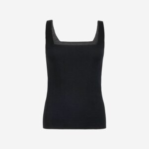 Ultrafine Cashmere reversible tank top