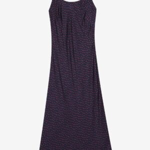 Midi Dress with Open Back