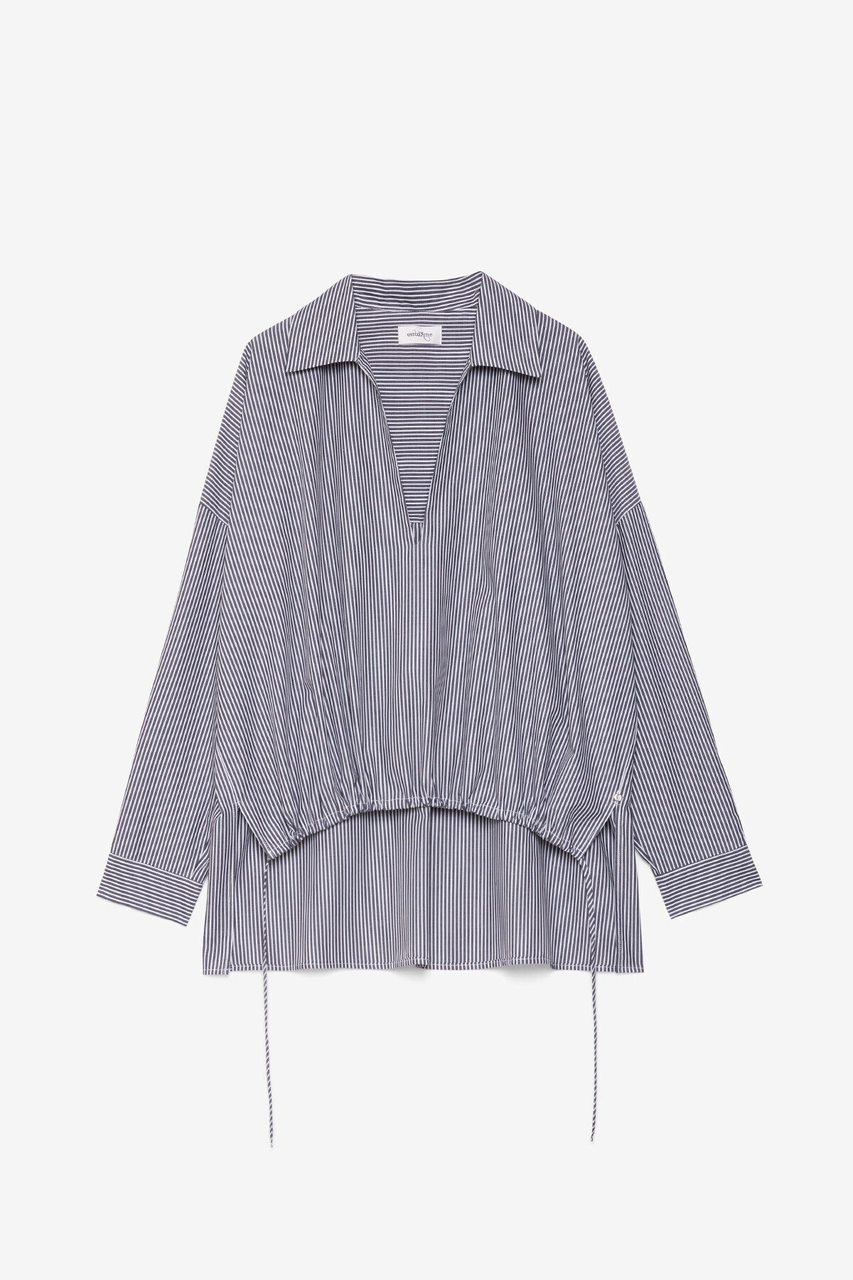 Striped cotton shirt
