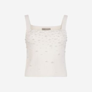 Top with Pearls in Ultrasoft Cashmere